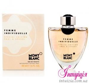 Женская парфюмерия MONTBLANC MONTBLANC INDIVIDUEL SOUL&SENSES