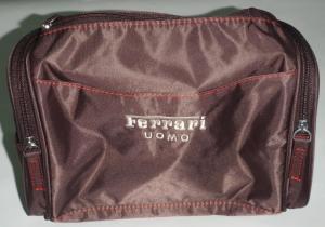 Аксессуары AКСЕССУАРЫ FERRARI UOMO косметичка коричневая