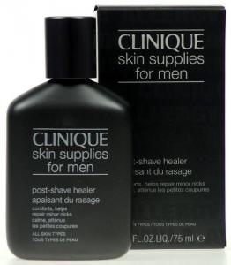Мужская парфюмерия CLINIQUE CLINIQUE skin supplies post-shave healer лосьён п.бритья