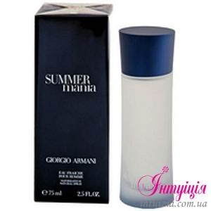 Мужская парфюмерия ARMANI ARMANI MANIA HOMME SUMMER