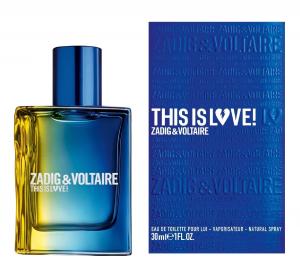 Мужская парфюмерия ZADIG & VOLTAIRE ZADIG & VOLTAIRE THIS IS LOVE! pour lui