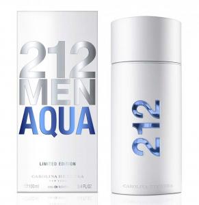 Мужская парфюмерия CAROLINA HERRERA CAROLINA HERRERA 212 MEN AQUA Limited edition