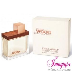 Женская парфюмерия DSQUARED DSQUARED WOOD SHE VELVET FOREST